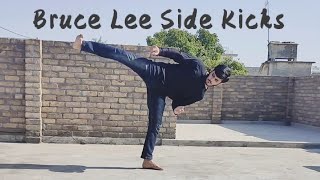 Bruce Lee Side kick Technique's // Effective tips
