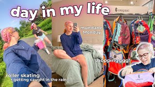 a Mundane Monday turned Shopping Spree & Getting Caught in the Rain // day in my life