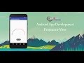 Android Studio Tutorial - Protractor View
