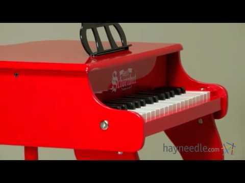 schoenhut red piano