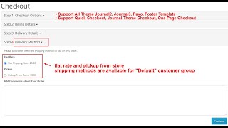 Shipping Method By Customer Groups - OpencartTools