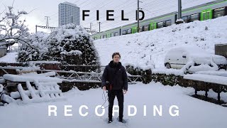 Field Recording In The Snow