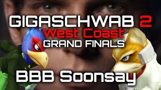 GIGASCHWAB 2 West Coast - BBB (Falco) Vs. Soonsay (Fox) [Grand Finals]