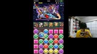 実況[パズドラ]降臨チャレンジ　神王殿ゼウス＆ヘラ　覚醒バステト