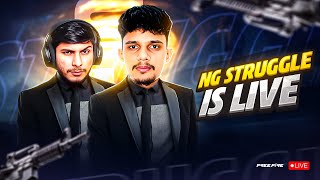 🎮 NG STRUGGLE is LIVE With @NonstopGaming_  Grind for Creator Tournament 💪🏆