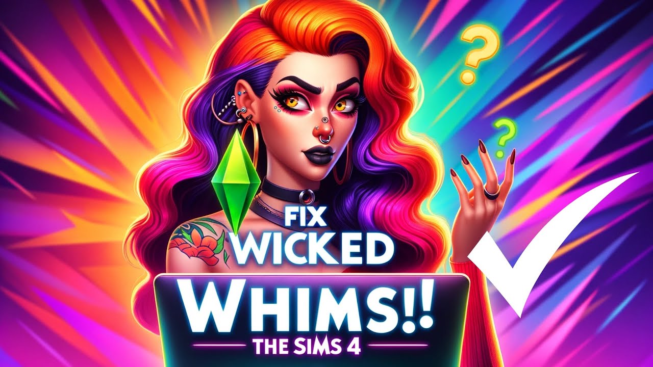 How To Fix Wicked Whims Not Working - YouTube