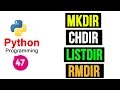 Python Programming Tutorial - Managing Directories