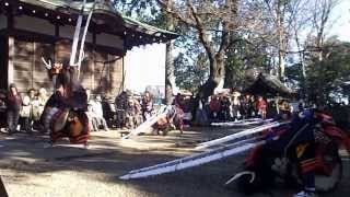 金津流獅子躍　2013年12月22日　新横浜・篠原八幡神社