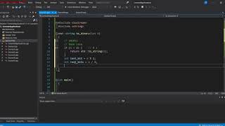Recursive Decimal to Binary Conversion