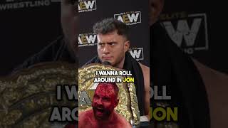 MJF Doesn't Want To Roll Around In Jon Moxley's Blood (TOO FUNNY!) 😂😂😂