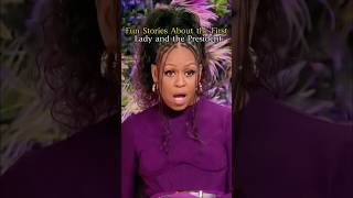 Fun stories about the First Lady and the president #funny #funnyshorts #michelleobama #president