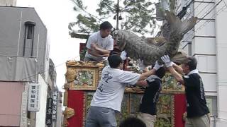 2014祇園祭後祭巡行準備・鯉山2