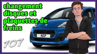 TUTO Remplacement plaquettes et disques de frein avant 107/C1/Aygo