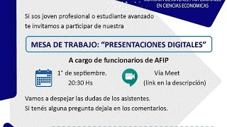 Mesa de Trabajo "Presentaciones Digitales AFIP"