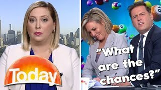 Karl and Georgie troll the Lotto lady | TODAY Show Australia