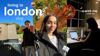 work & wellness days with me 💌 | living in london