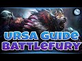 The Farming Bear. Ursa Battlefury Immortal Guide | Dota 2