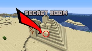 The secret room in desert temple