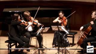 Castalian Quartet - Bartok; String Quartet No. 6 ii. Mesto - Marcia