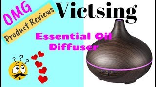 Victsing Essential Oil Diffuser (150 ml) 🌳 (Product Review)