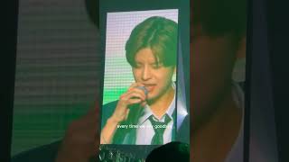 Seungmin singing \