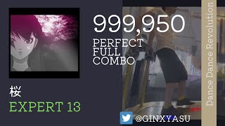 【DDR】ESP13 桜(Sakura) 999,950 player:GINXYASU