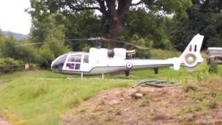 Aerospatiale SA342 GAZELLE   STARTUP \u0026 TAKEOFF