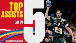 Top 5 Assists | Day 5 | Men's EHF EURO 2020