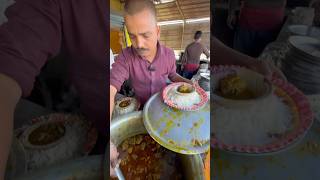 भारत का सबसे सस्ता खाना मात्र ₹60 /- unlimited chicken chawal 😱 #trending #streetfood #foodshorts