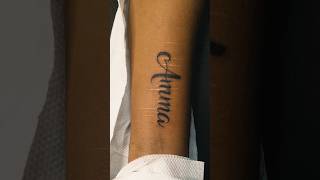 Amma name Tattoo #amma #mom #ammatattoo #love