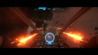 11th neok vs 2 Hornets and one Vanguard. Star Citizen Dogfighting.