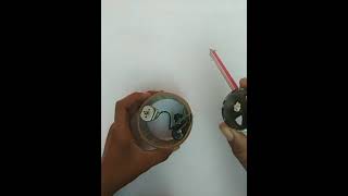 Simple toy with dc motor | dc motor experiment #shorts