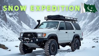 Snow Expedition Toyota Surf 4Runner 🇵🇰 | Naran Snowfall | Naran Updates.