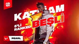 KATLİAM BEŞLİ! | BEŞLİ RANKED | w/@2xCIV, @cigdemt, Sinco, Chimpy