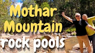 MOTHAR MOUNTAIN ROCK POOLS I Gympie Region, Queensland, Australia Travel Vlog 143, 2022