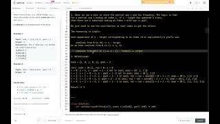 leetcode 930. Binary Subarrays With Sum - dict and check technique
