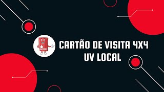 Cartão de Visita Verniz Localizado 300g | Mercado Gráfico