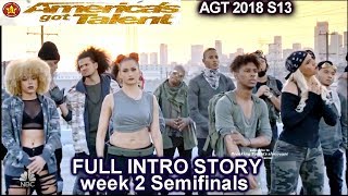 Da Republik “IT'S HAPPENING” FULL INTRO STORY America's Got Talent 2018 Semi-Finals 2 AGT