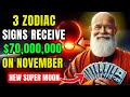 UNEXPECTED MONEY: 3 Zodiac Signs To Win The Jackpot $ 70,000,000 ! New Super Moon! 🎰