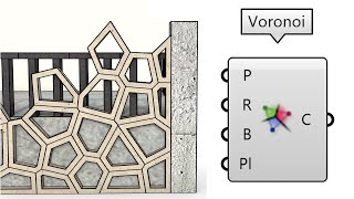 Grasshopper Voronoi Architecture