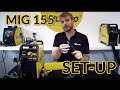 Weldpro MIG 155 Part 2 - Set Up