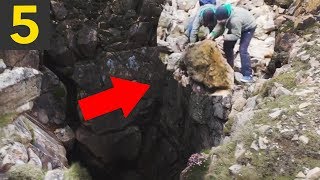 Top 5 Rock Throws Off MASSIVE CLIFFS