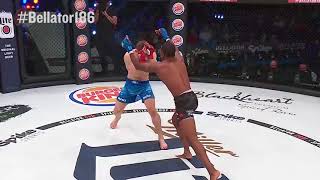 Bellator 186 Tywan Claxton wins by Flying Knee Knockout! || MMA || Mixed Martial Arts || Sports