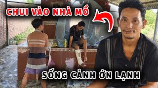 Phát hiện chàng trai lai Campuchia gặp nạn rúc vô nhà mồ sống cảnh lạnh người