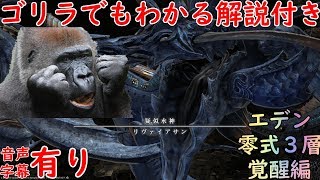 【エデン零式3層覚醒編】解説付きクリア動画【赤魔導士視点】