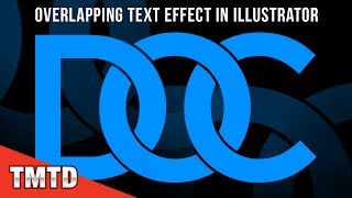 Illustrator Tutorials: Overlapping Text Effect in Illustrator