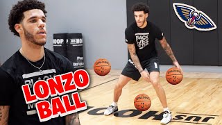 Lonzo Ball *EXCLUSIVE* NBA Workout | Mid Range and 3 point jumper looks good!