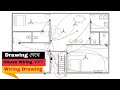 House Wiring Plan ।। ইলেকট্রিক্যাল হাউজ ওয়্যারিং ড্রইং।। #house_wiring  #Drawing