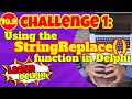 Learn Delphi Programming | Unit 10.9 | Exploring Strings | StringReplace Function