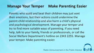 Manage Your Temper Make Parenting Easier